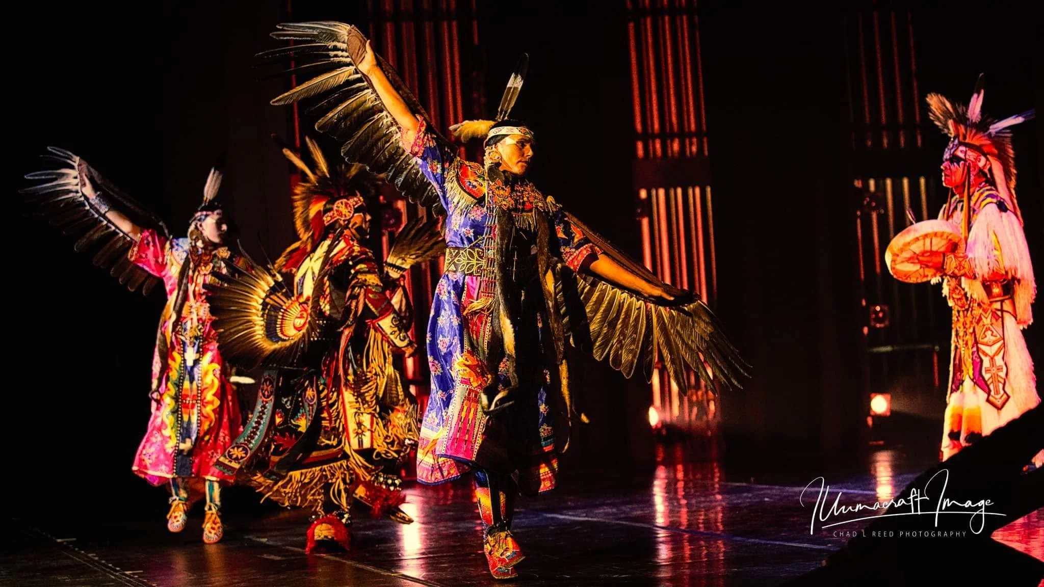 Native American dancers
