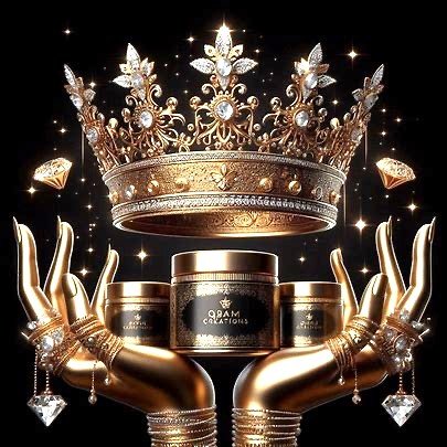 Queen By All Means Creations All Natural Beauty &amp; Skin Products  &quot; Glow Like Royalty, Shine Like Gold&quot;