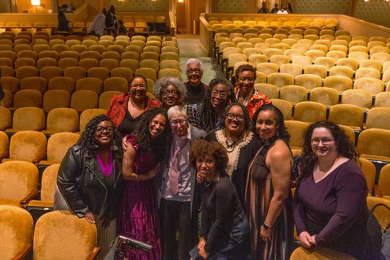 Performers/Crew Photo with Nikki's wife, Ginny.
