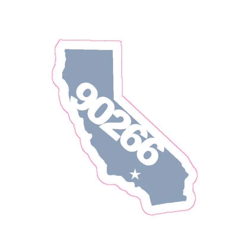 90266 - Manhattan Beach Sticker