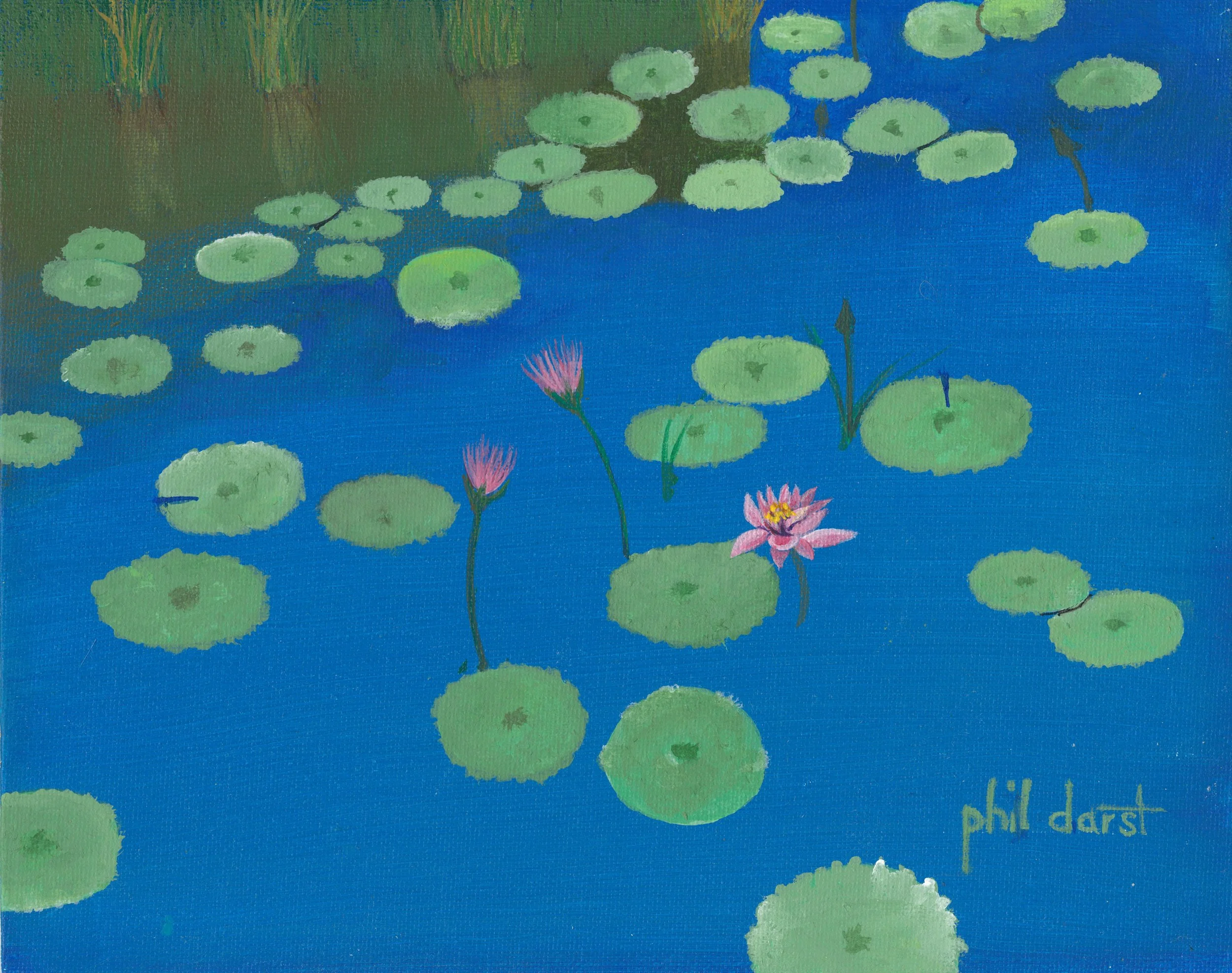 Lillypads on the Pond (Fine Art Print)