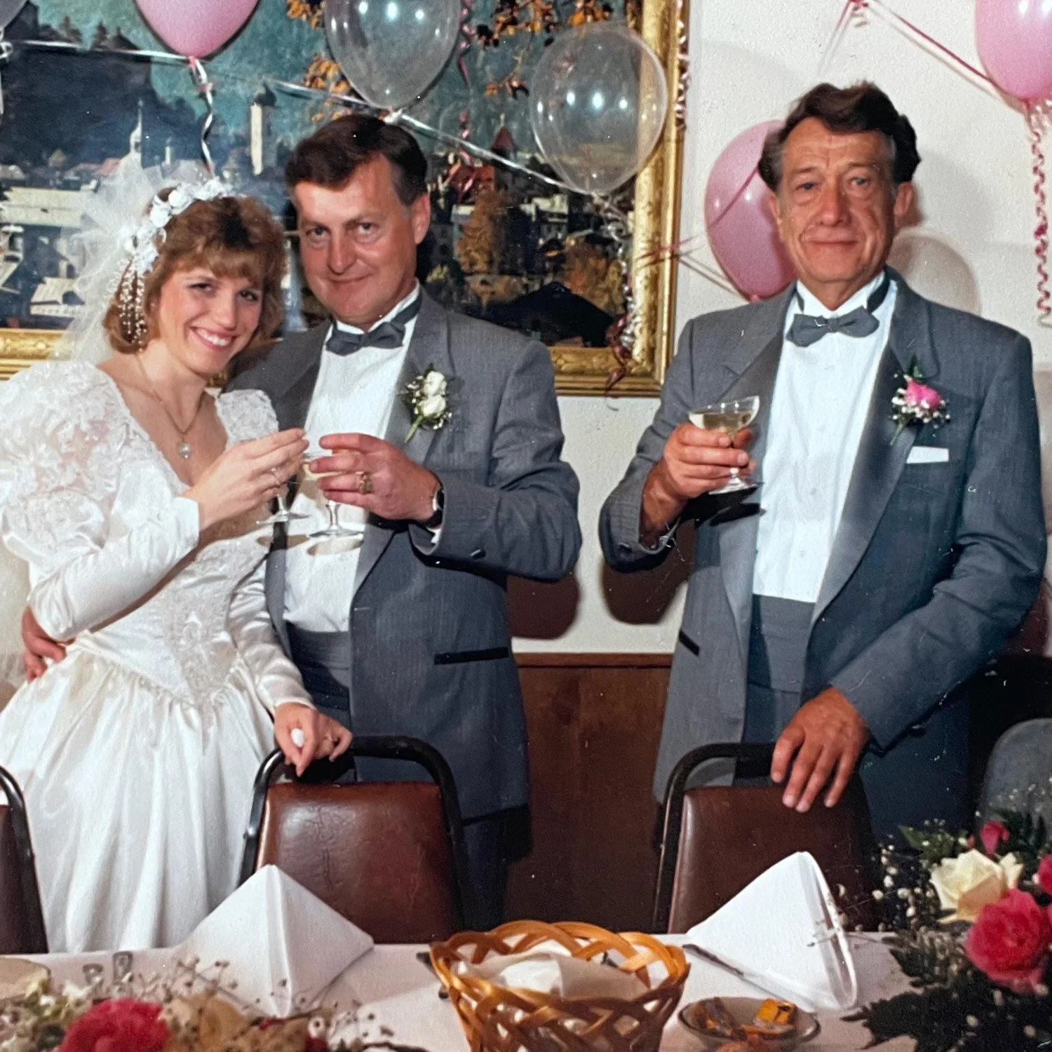 Mr. Domas, best man at Lisa's wedding