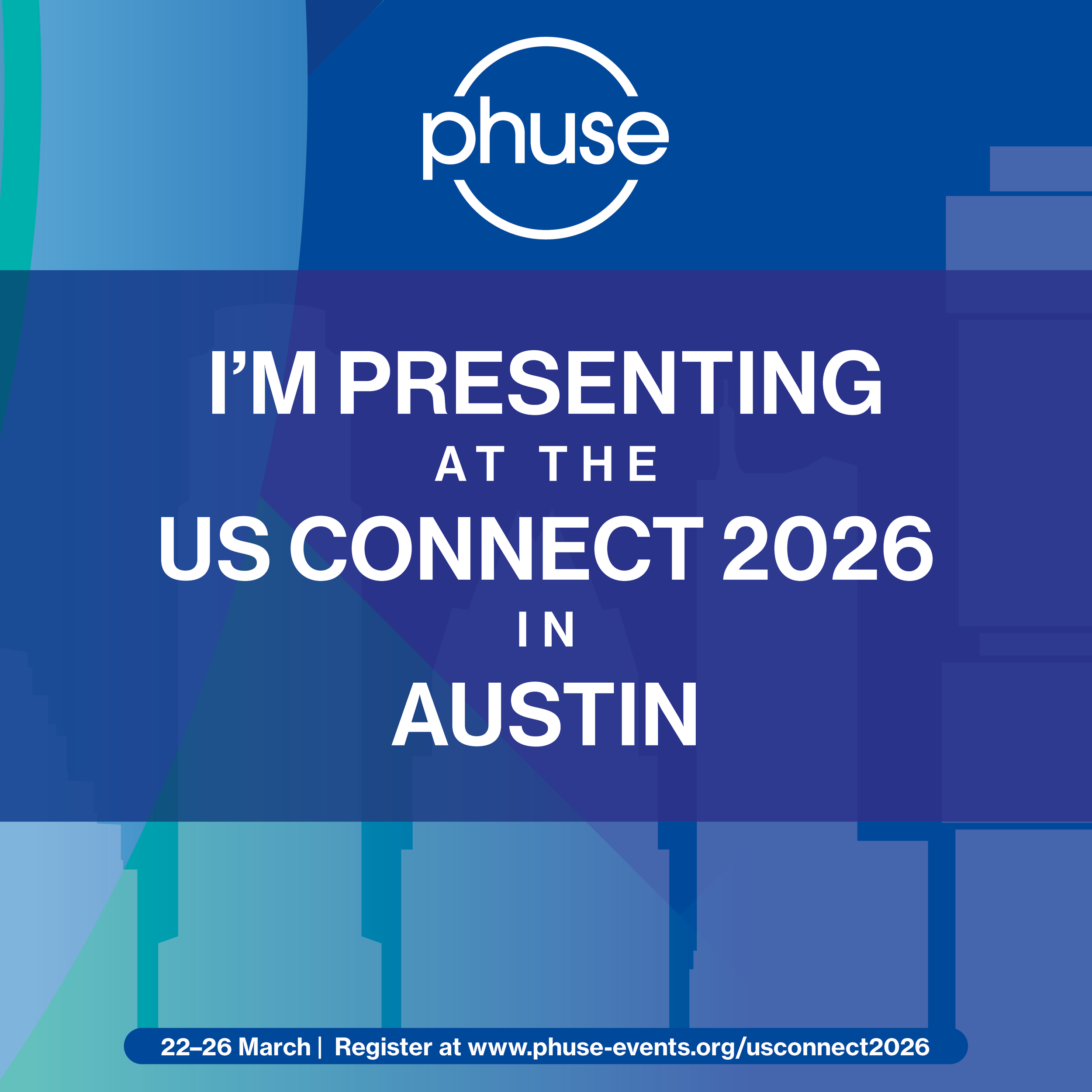 I am presenting at PHUSE's US Connect in Austin, TX.