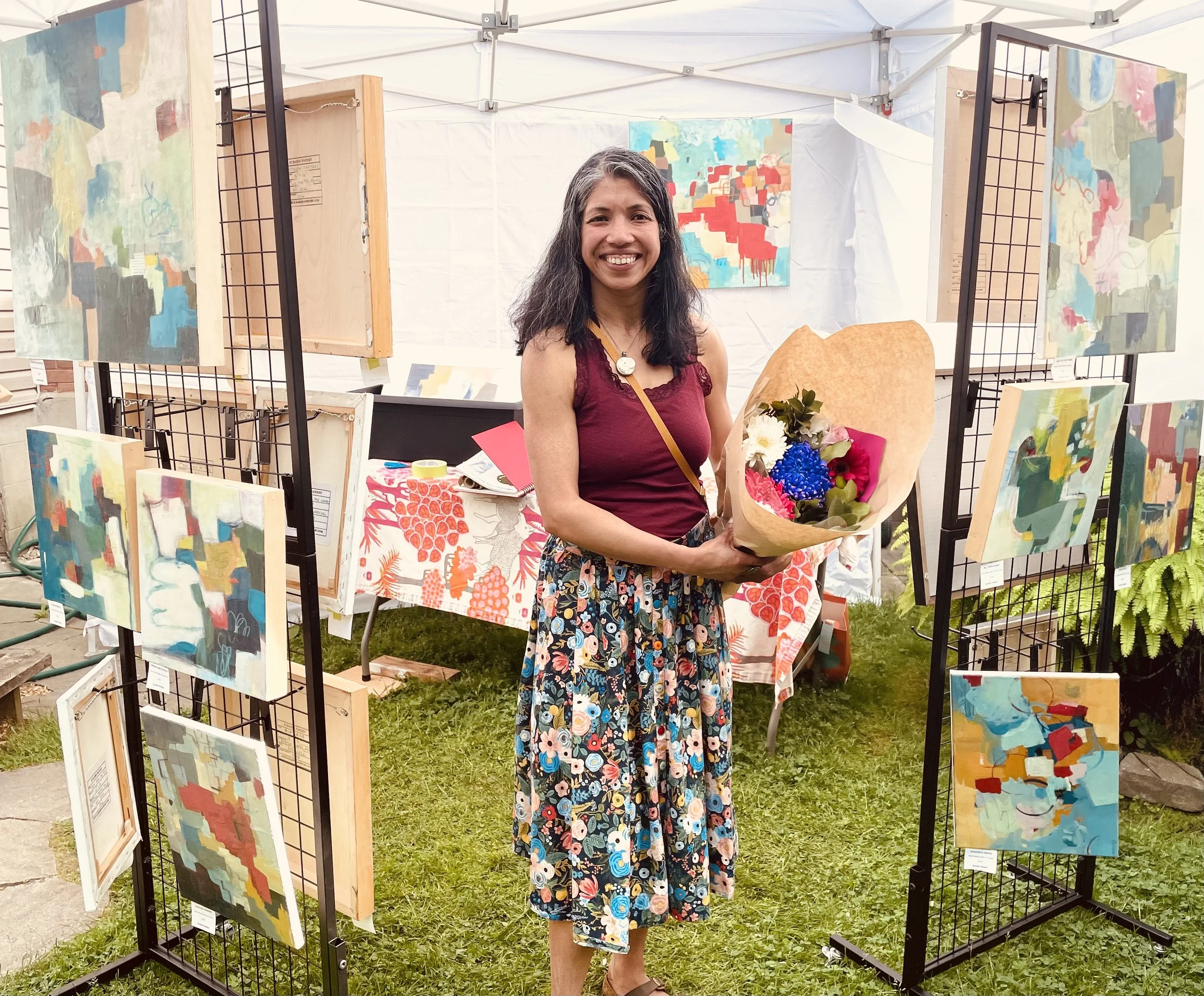 Surabhi Pandey Abstract Artist from Toronto Canada