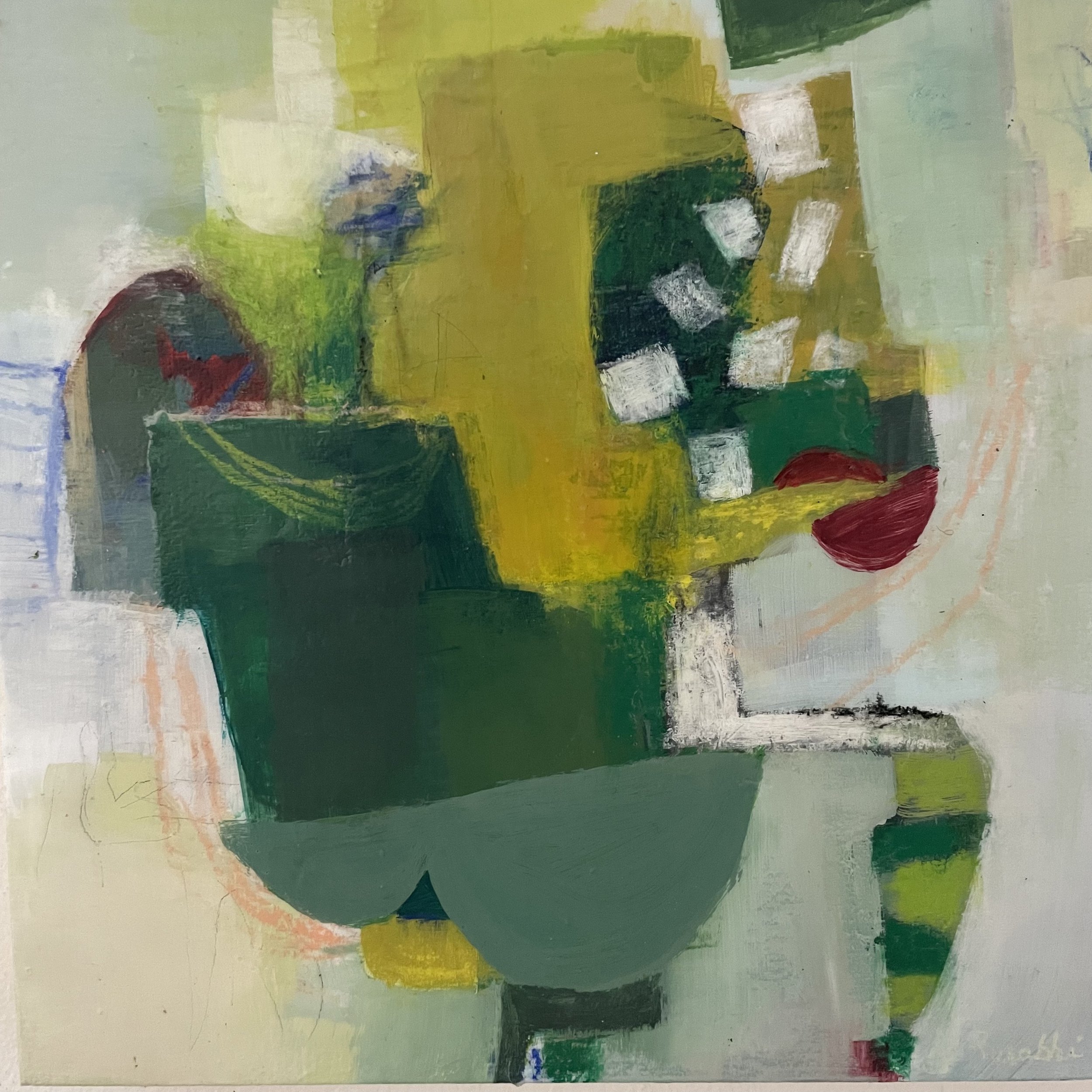 Abstract Painting All Over Again by artist Surabhi Pandey