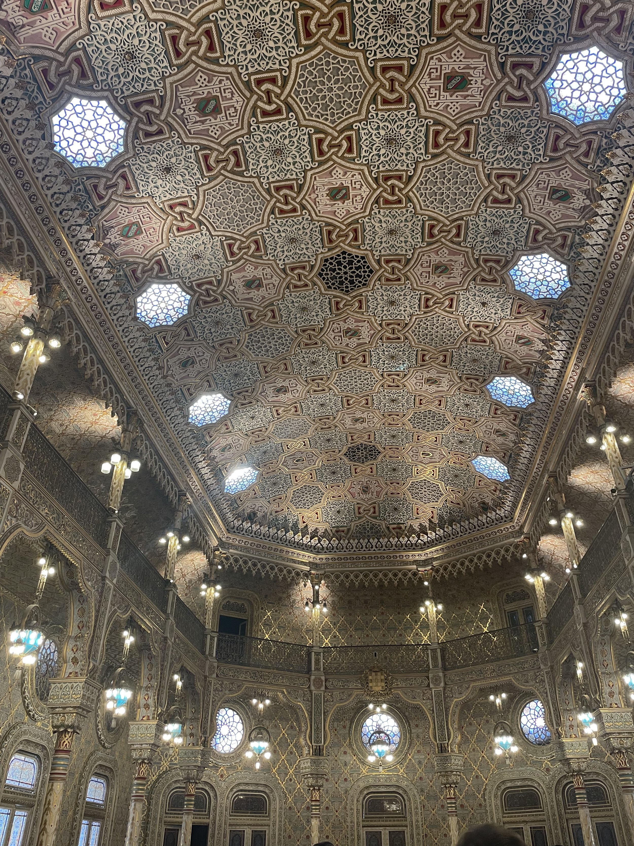 Artist Surabhi Pandey's travels to the Stock Exchange in Porto, Portugal