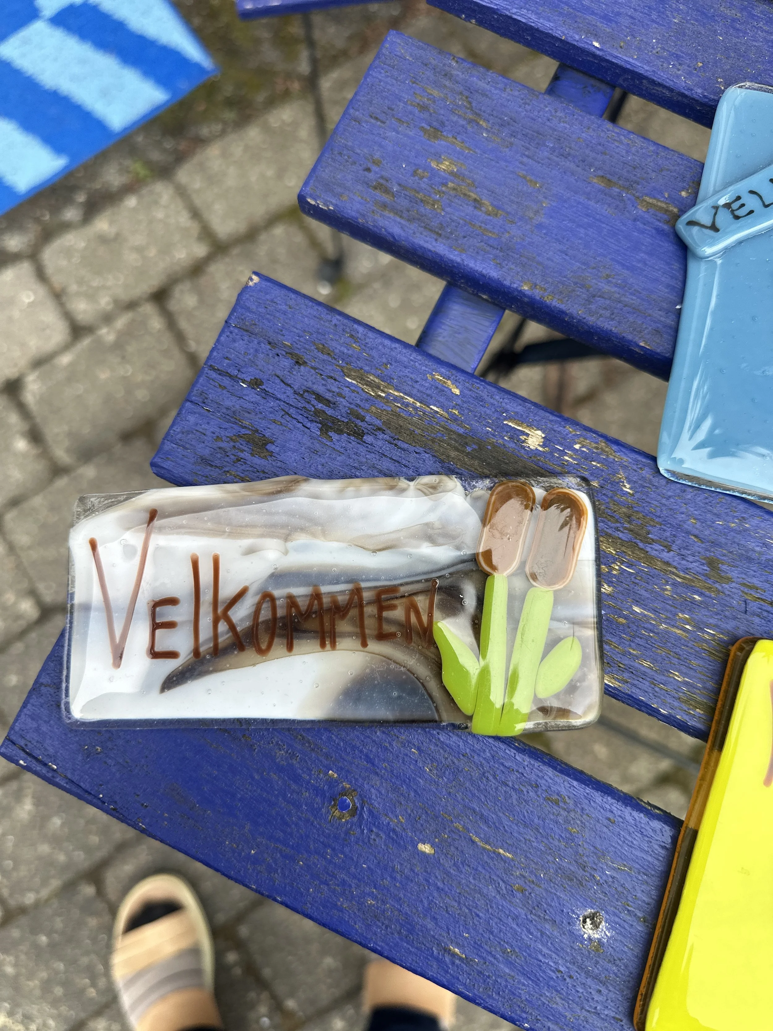“Velkommen skilt dunhammer”