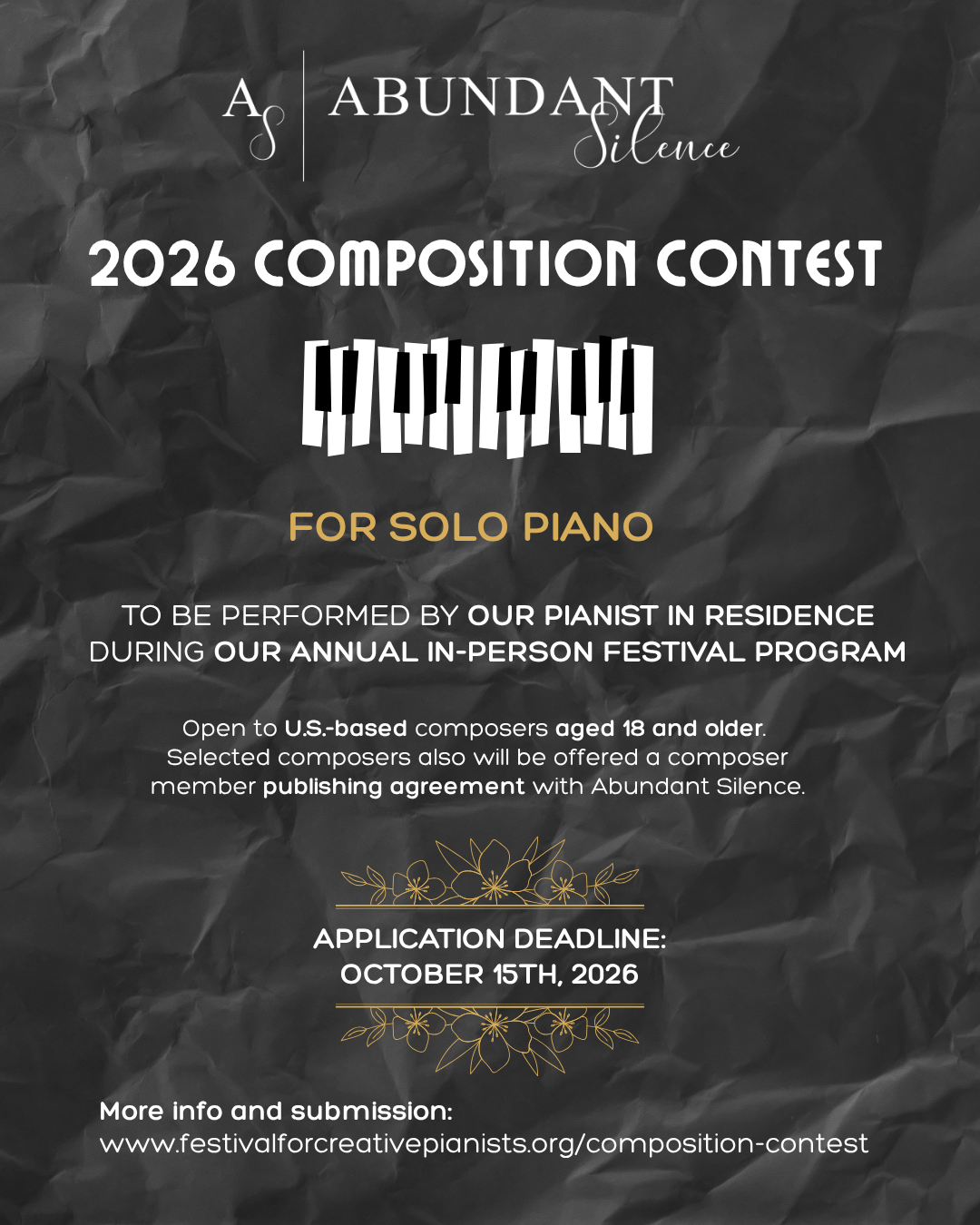 2026 Abundant Silence Composition Contest Flyer.png