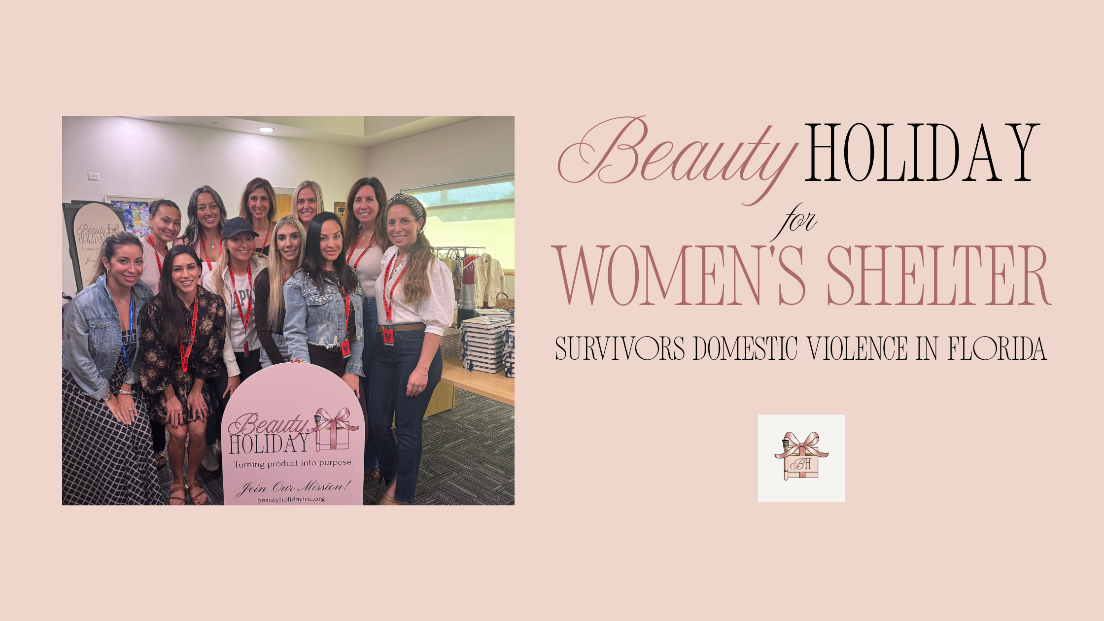 A Beauty Holiday Christmas: Spreading Joy at the Women’s Shelter