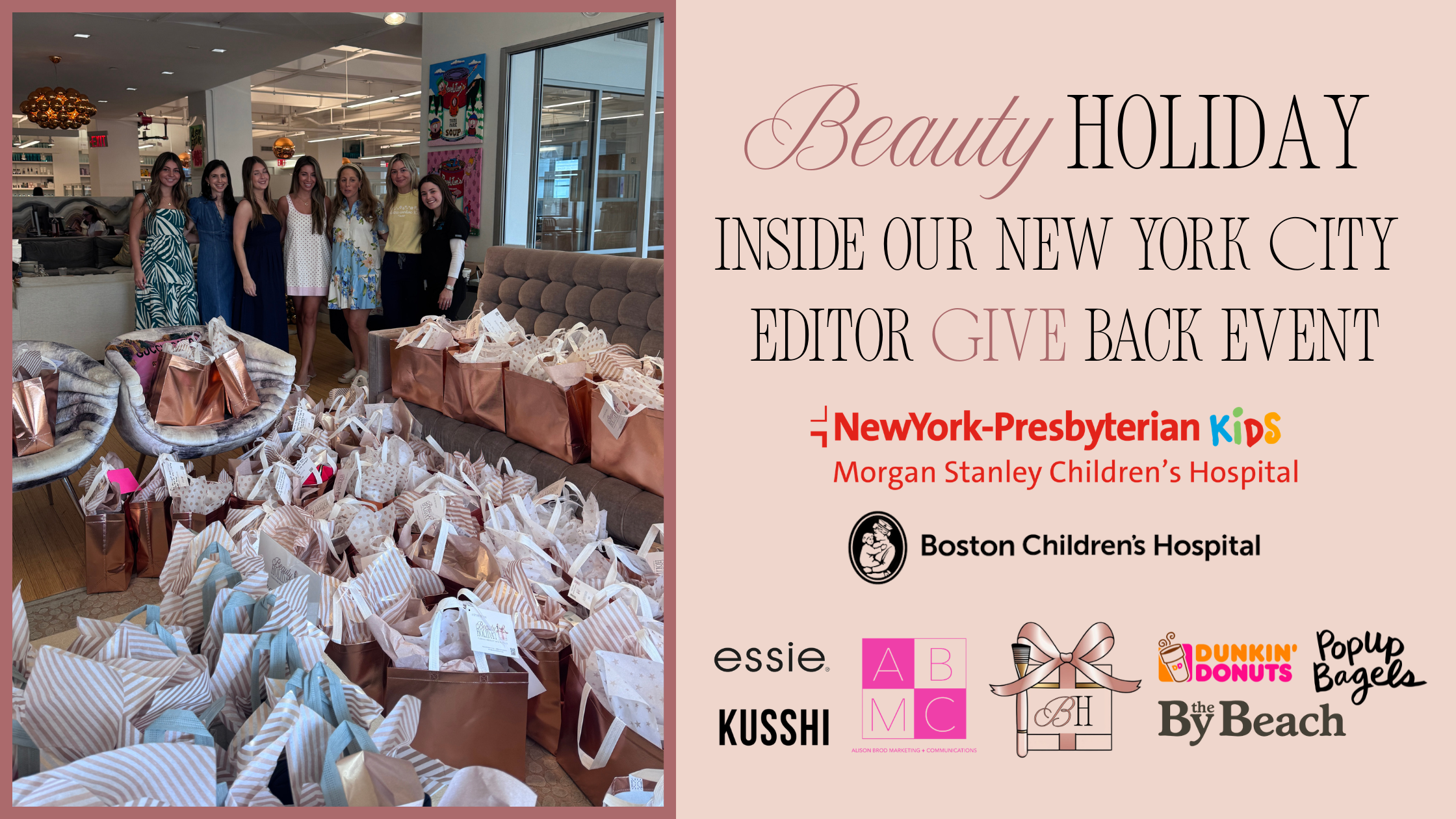 Beauty for Good: Inside Beauty Holiday’s NYC Editor Give Back Event
