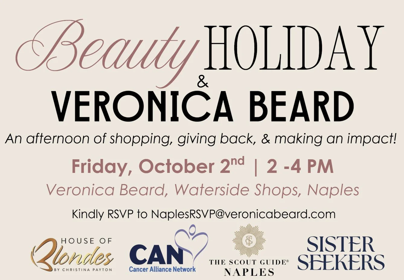 Beauty Holiday x Veronica Beard: Shop with Purpose