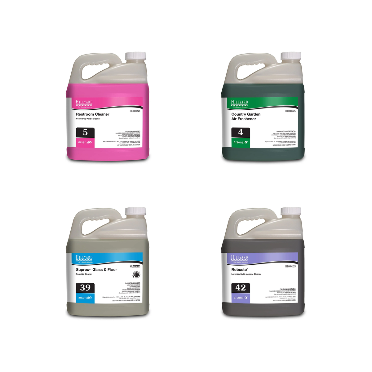 4-Product Case Bundle — Hotel Cleaning