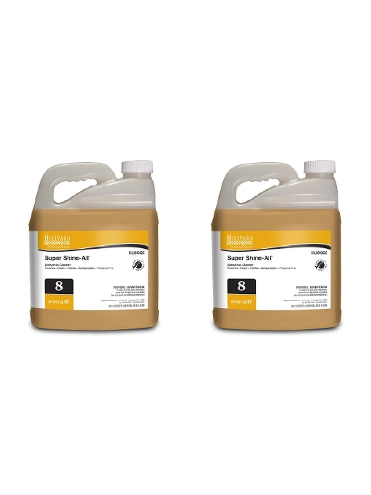Hillyard, Arsenal® Super Shine-All® Hard Floor Cleaner, 80825, Arsenal® One Dispenser 2.5 Liter Bottle