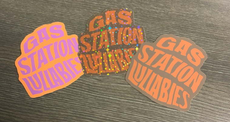 **LIMITED TIME** Gas Station Lullabies - 2.8" Sticker