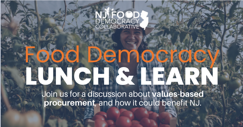 January Food Democracy Lunch &amp; Learn