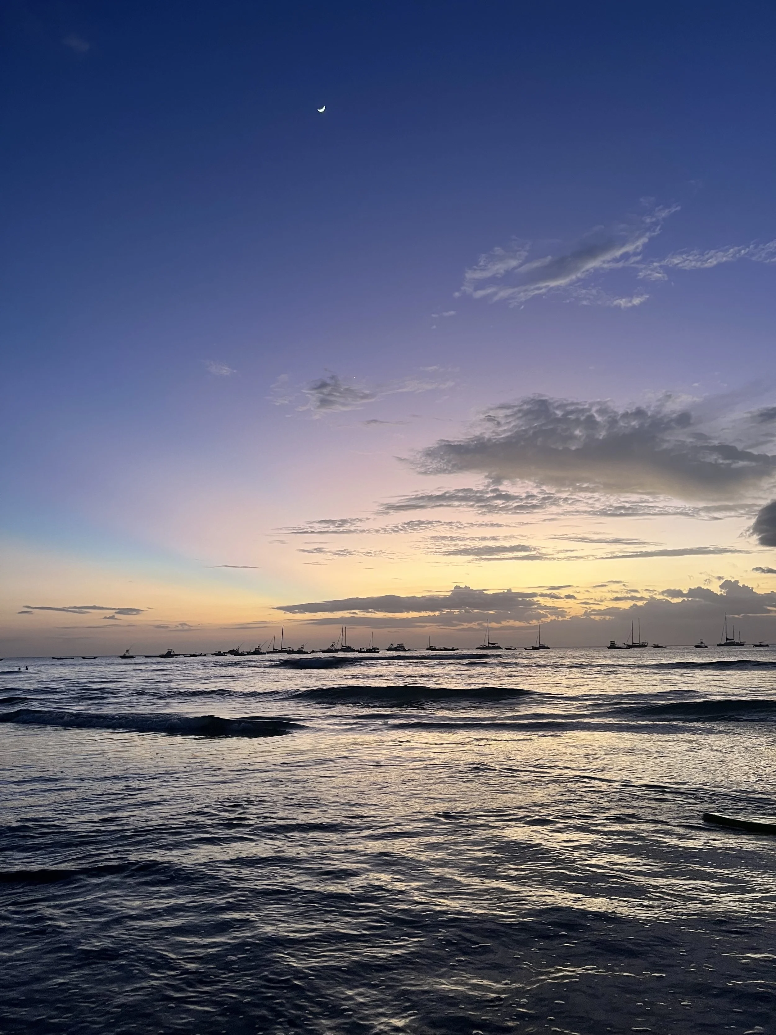 sunset for calming fertility wellbeing