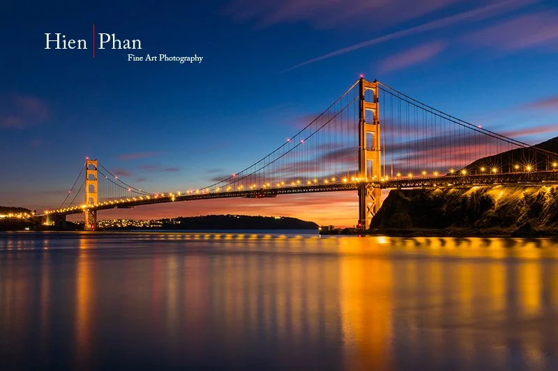 Golden Gate sunset 1