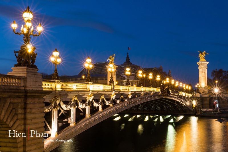 Pont Alexandre Night 1