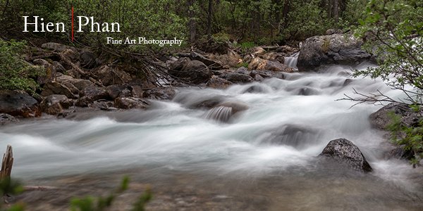 Stream on Moraine Lake Road