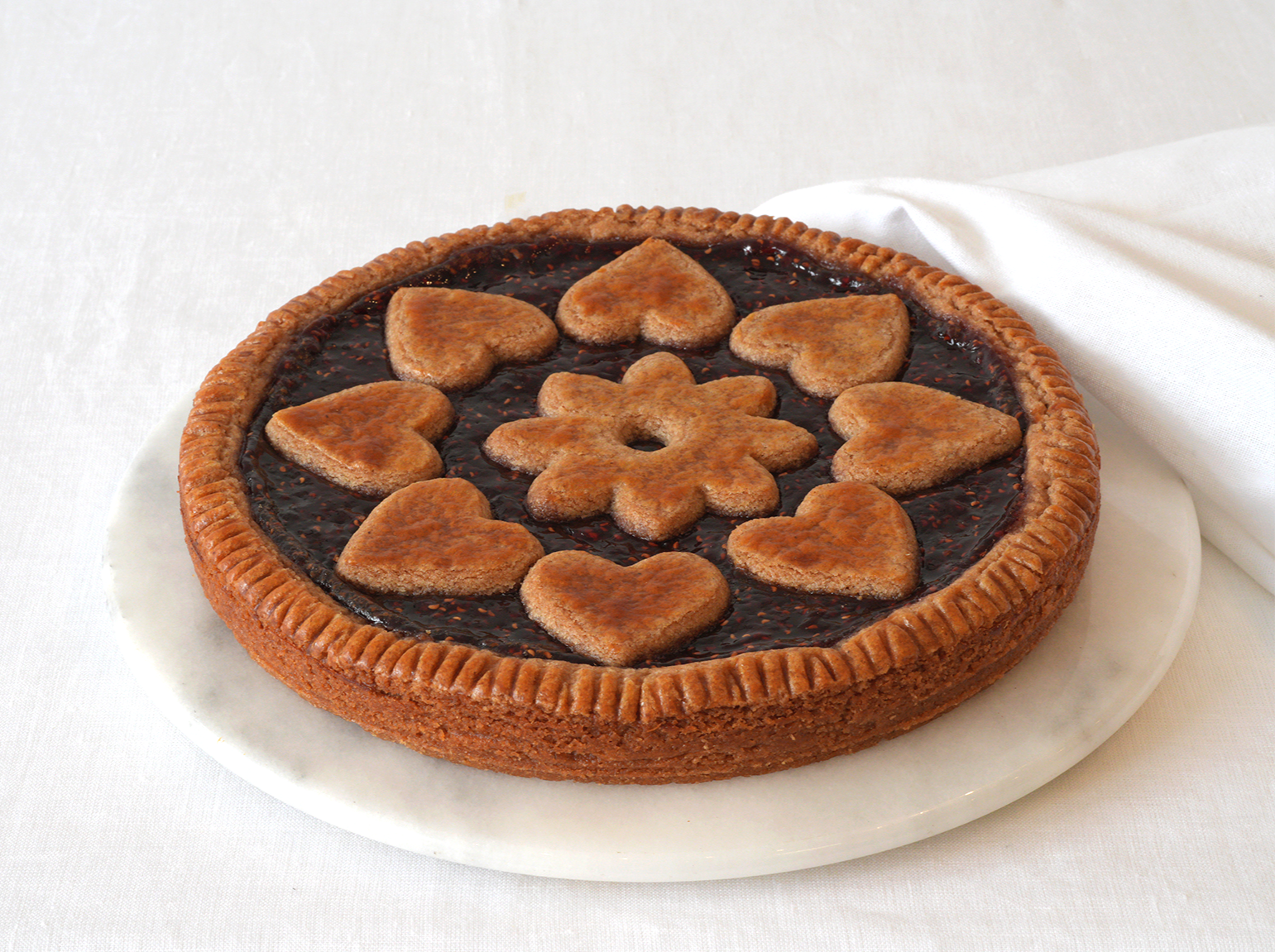 Austrian Classic Linzer Torte — Orange Turtle Bakery