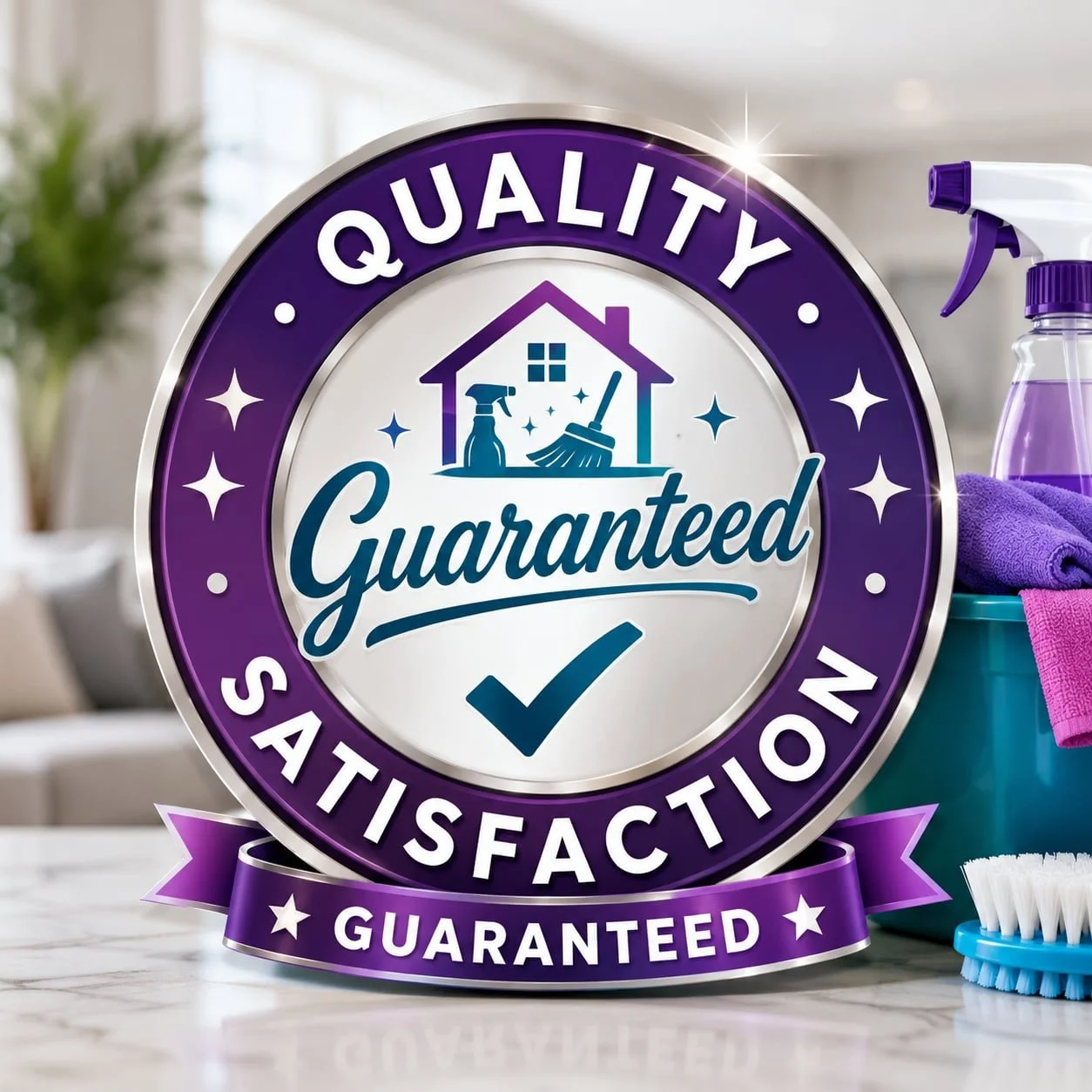Quality and satisfaction guaranteed with Castañeda’s Cleaning Services, providing dependable cleaning throughout Pierce and Thurston Counties.