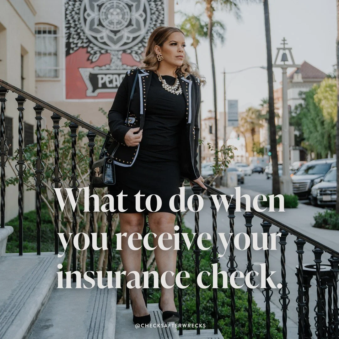 Consult your lawyer!! ⤵️

As soon as you cash that check, you're accepting that it's over and waiving them of further liability.

If you want a chance of getting any more compensation for the accident, hold off on heading to the bank and talk to me f