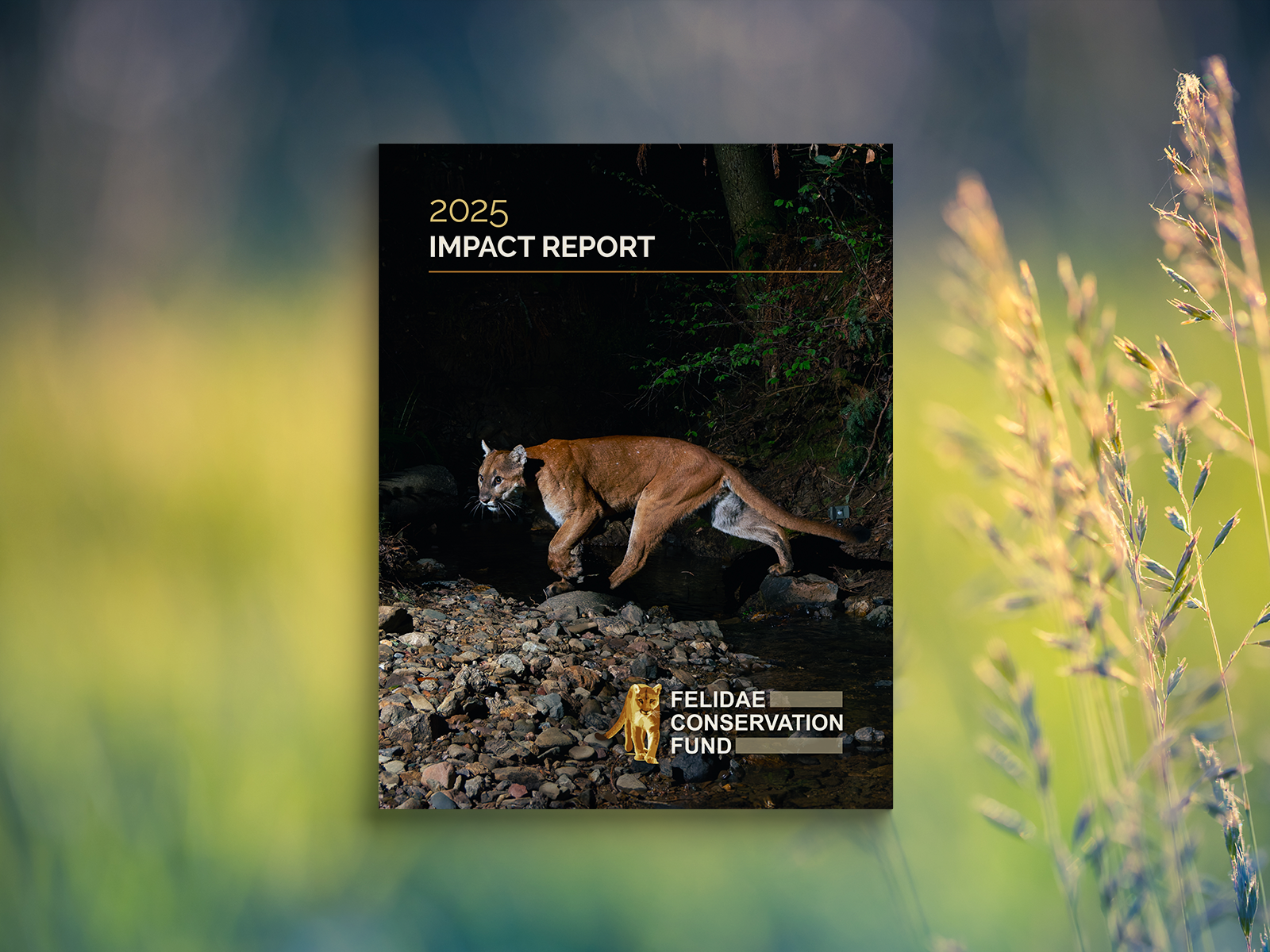 Felidae Fund Impact Report front cover