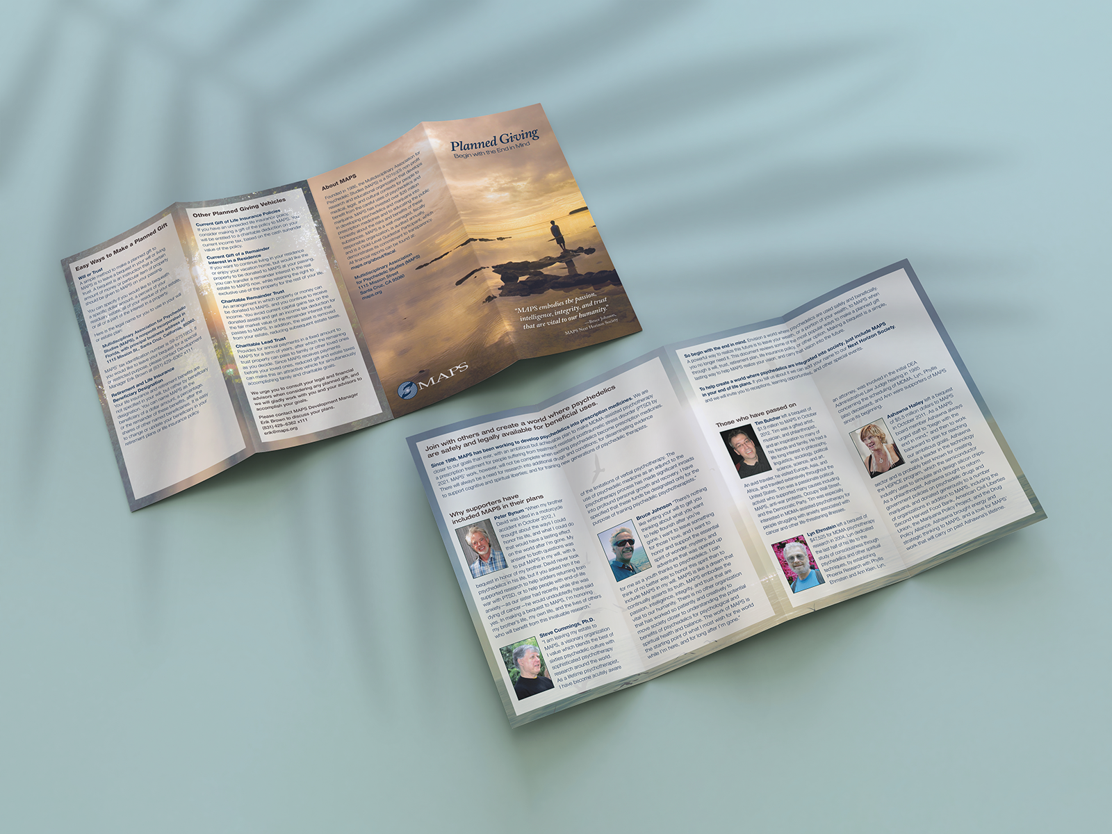 MAPS planned giving brochure