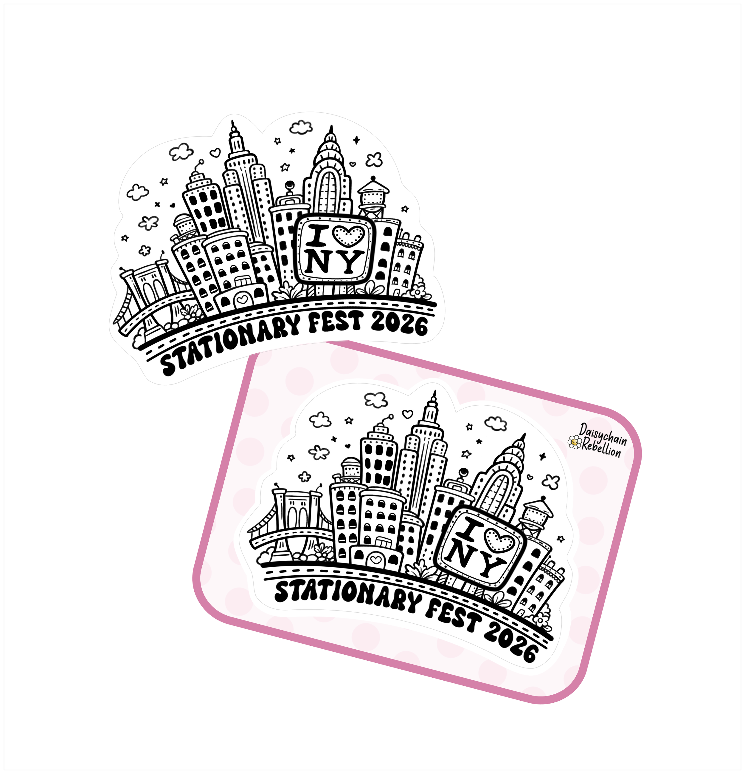 New York City Vinyl Sticker