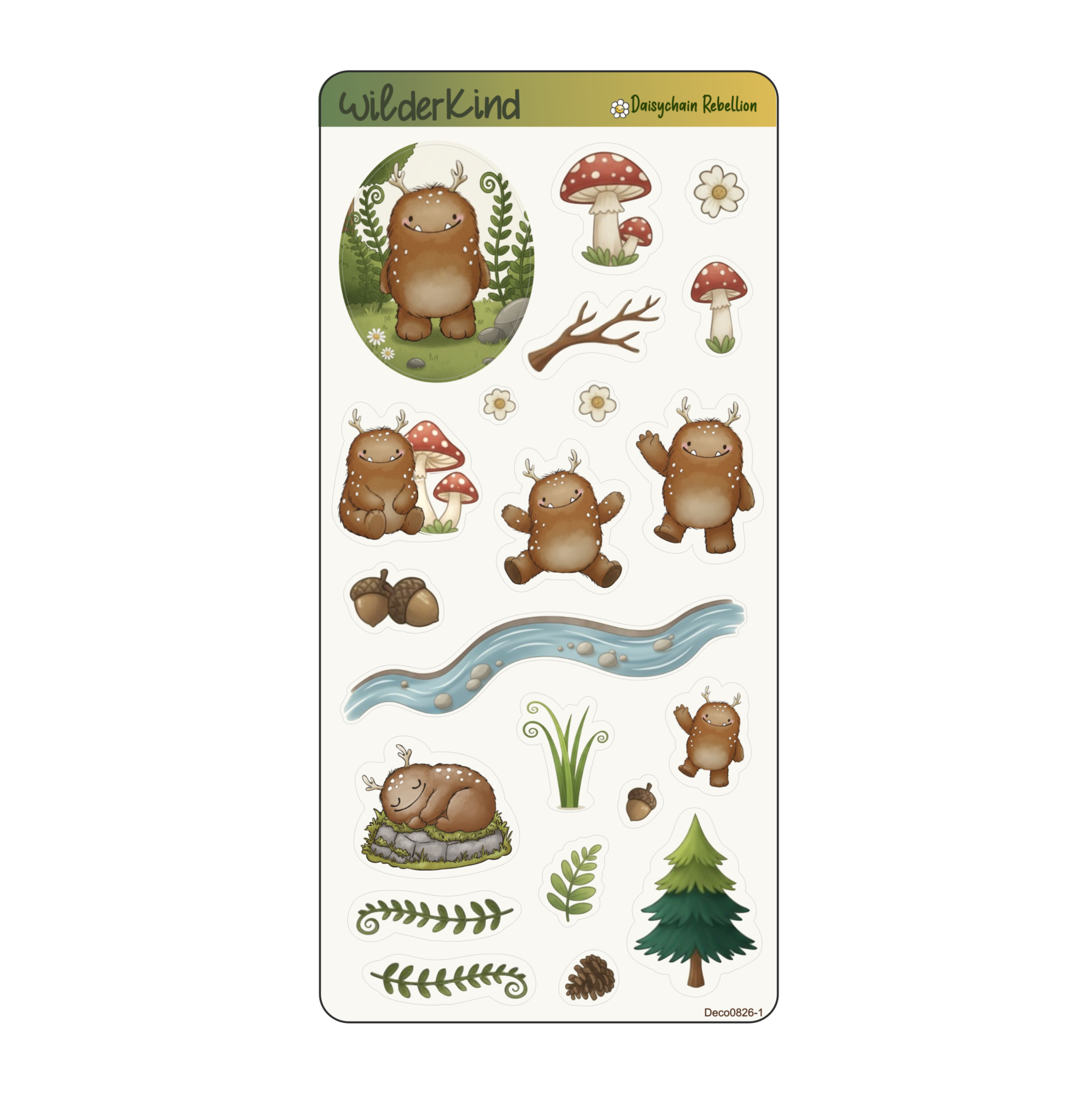 Wilderkind Journaling Deco Stickers