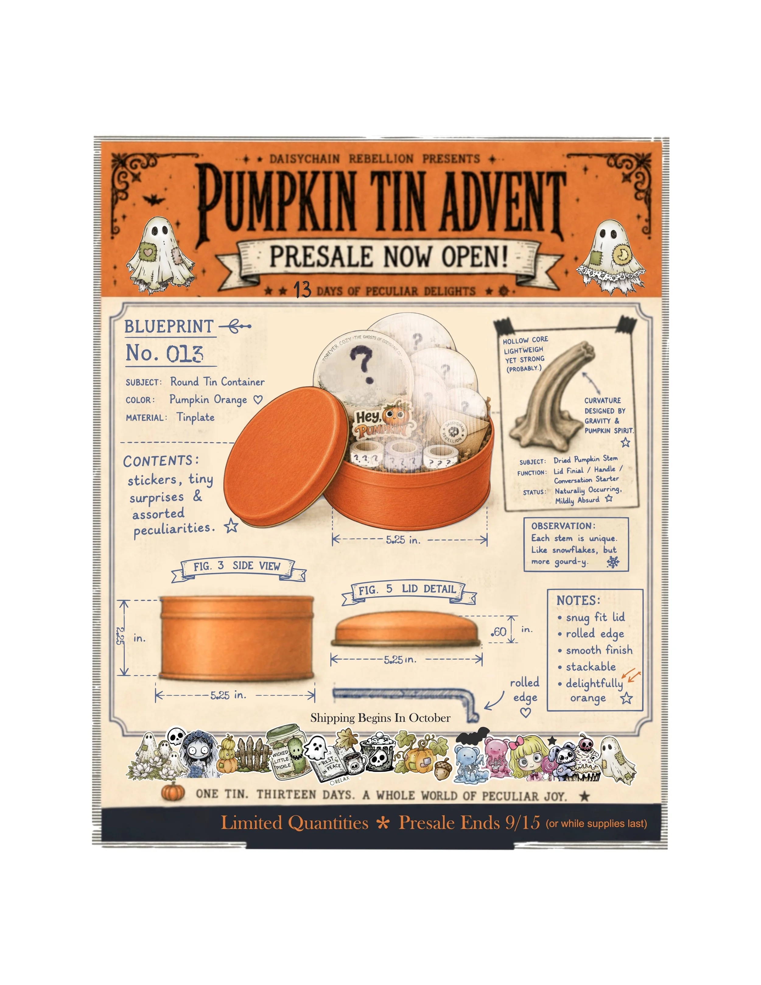 Halloween Advent ~ 13 days of Spooky Surprises