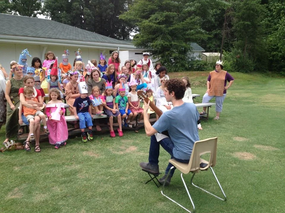 Outreach concert for children at Summit School in Winston-Salem, NC, 2016