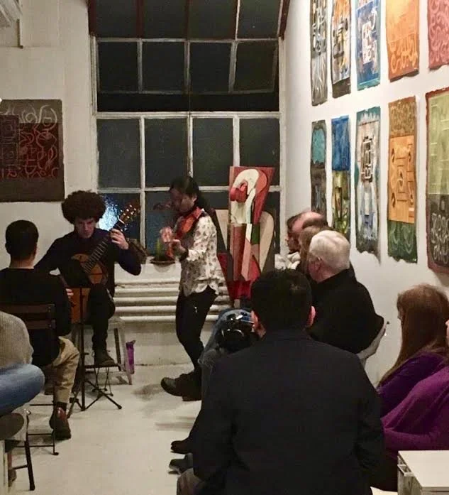 Groupmuse concert with violinist Johnna Wu, 2018