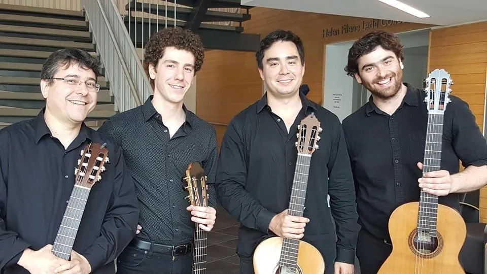 With Maestro Oren Fader, Tom Clippinger, and Daniel Conant after a performance at the Mostly Modern Festival Saratoga Springs, NY, 2019