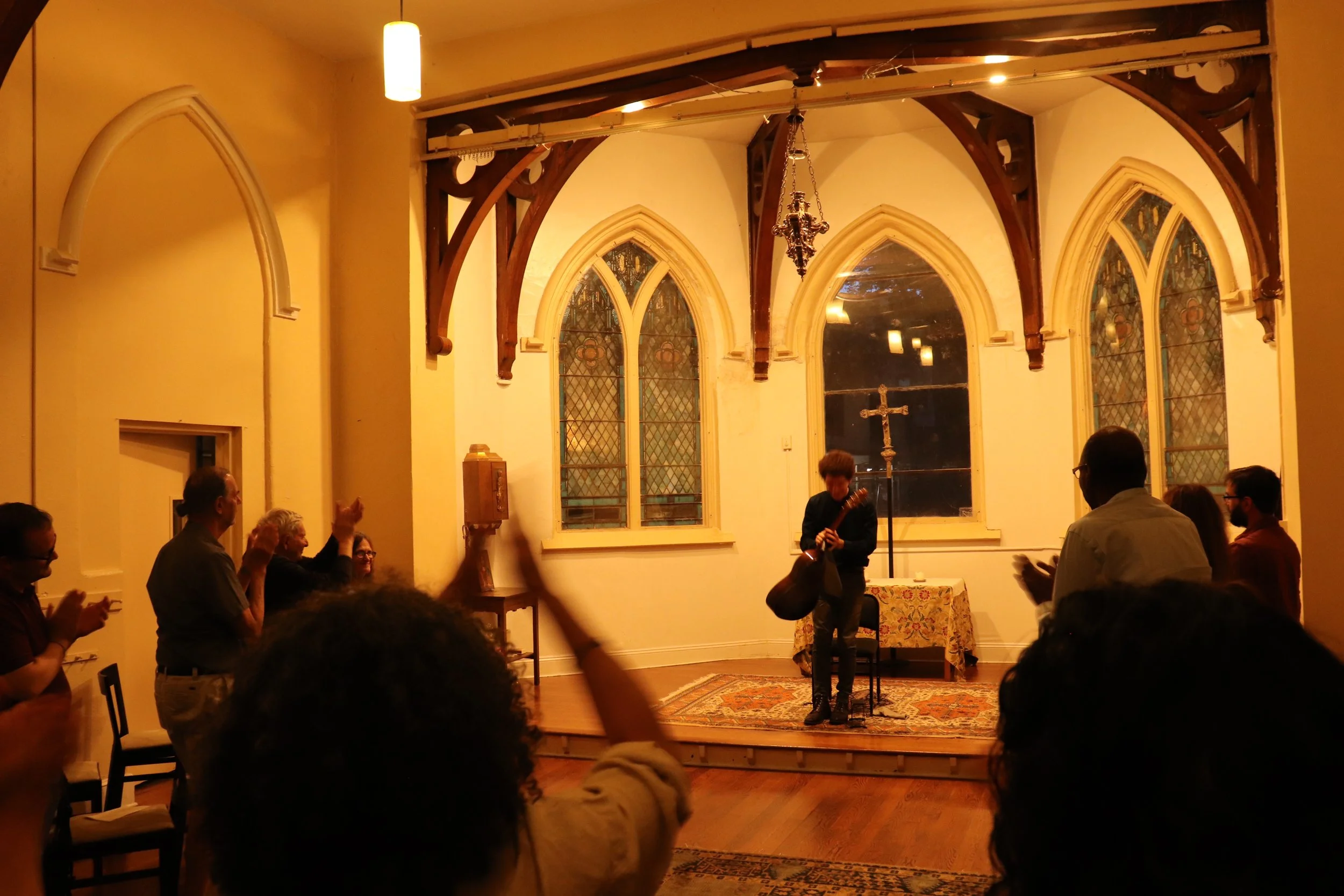 Concert for the Brooklyn Classical Guitar Society
Photo by Matt Kaplan