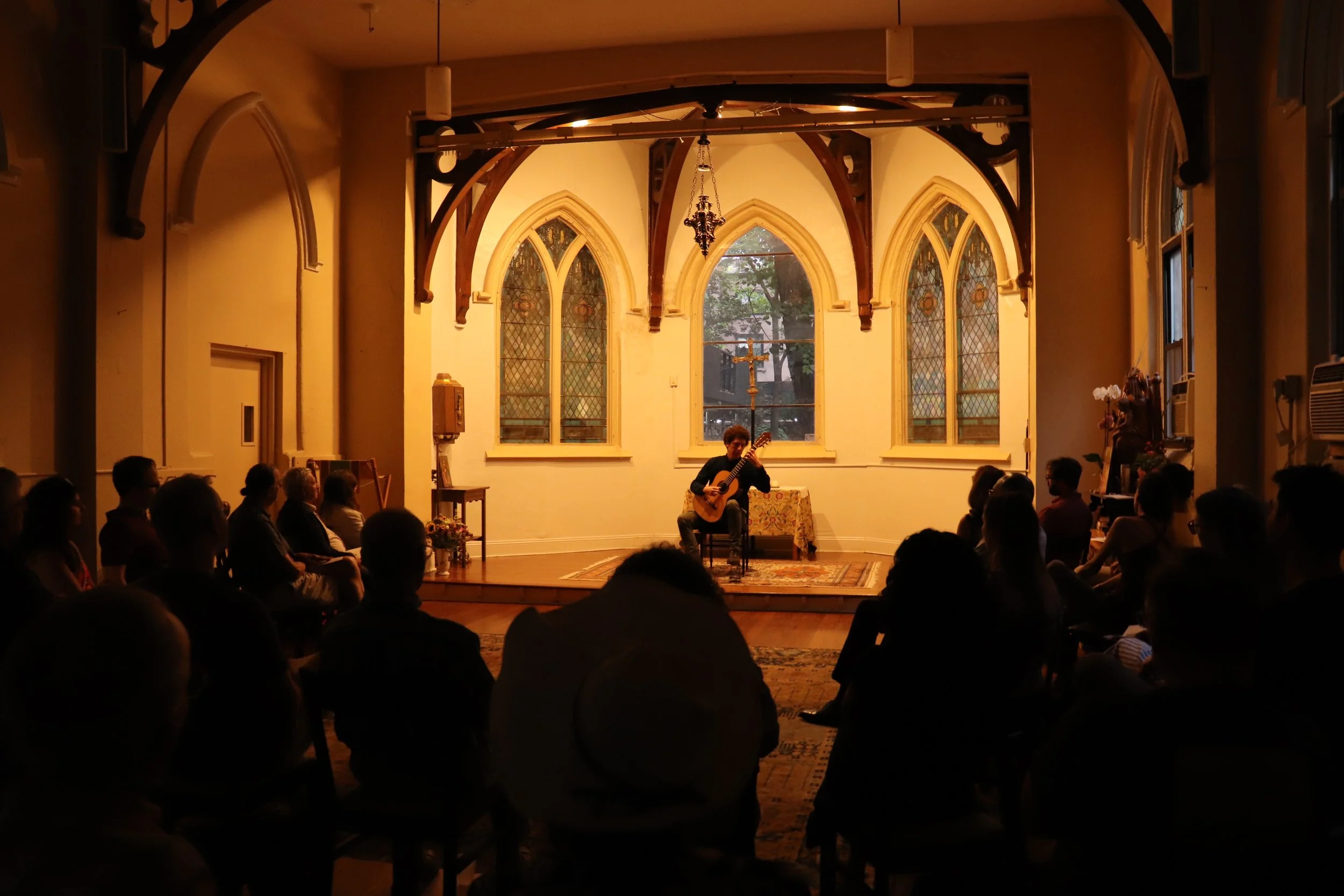 Concert for the Brooklyn Classical Guitar Society
Photo by Matt Kaplan