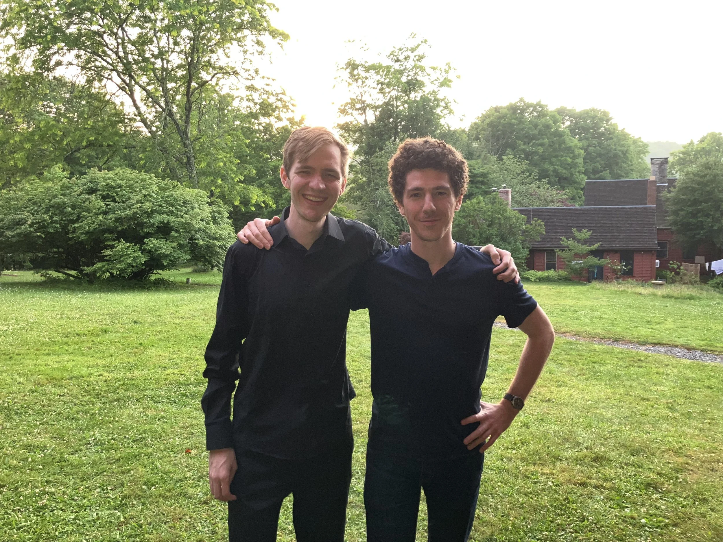 Following a beautiful concert by Andrew Wilder in Higganum, CT