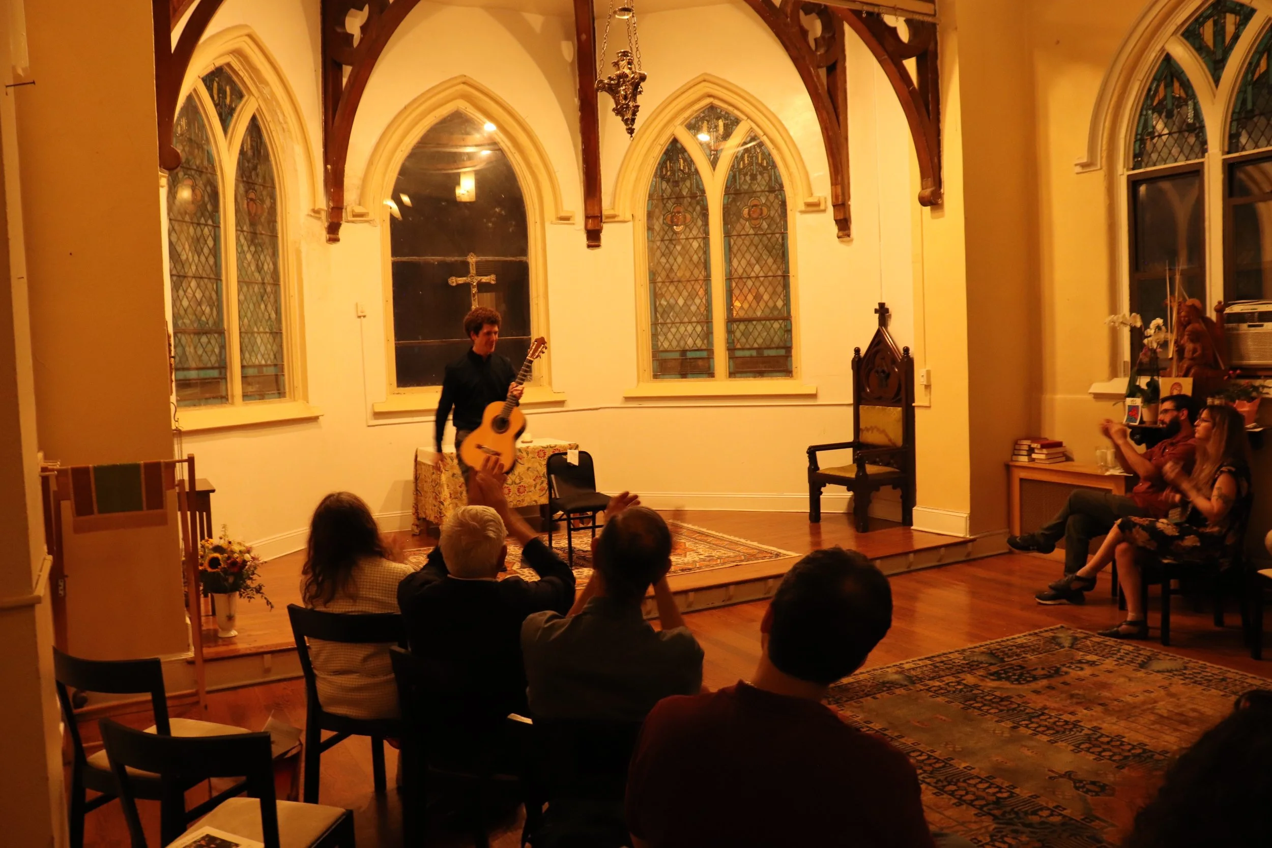 Concert for the Brooklyn Classical Guitar Society
Photo by Matt Kaplan