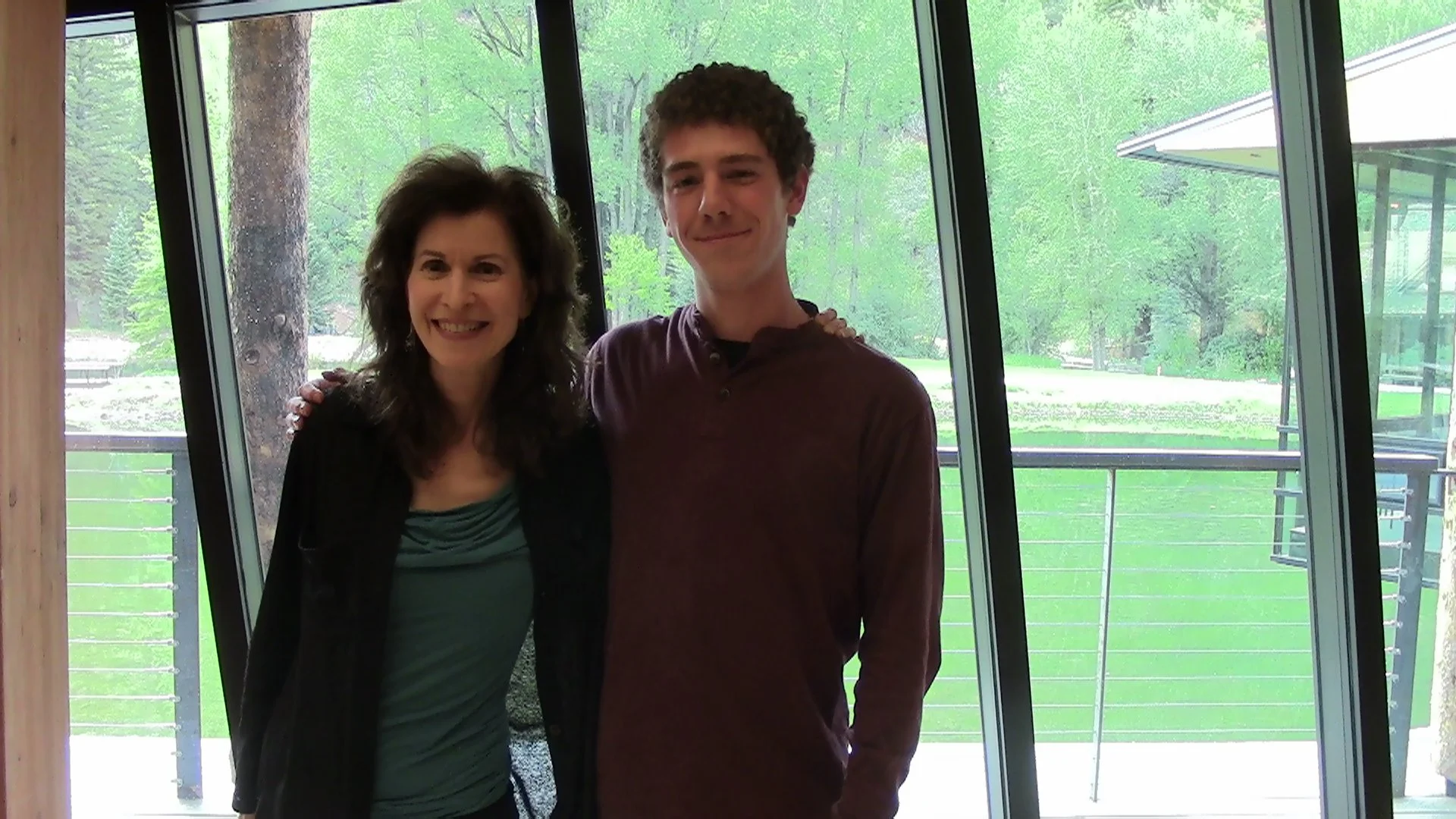 With Sharon Isbin in Aspen, CO, 2013