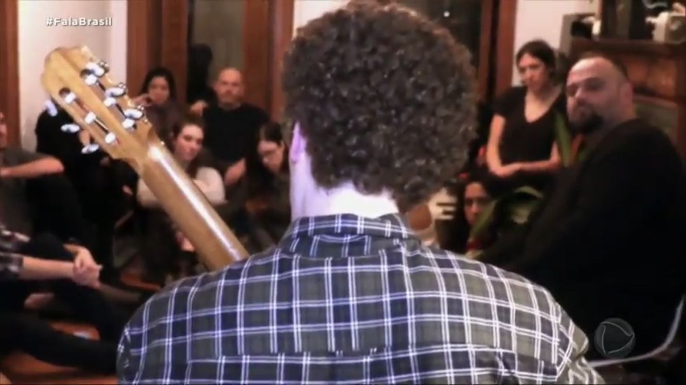 On Brazilian TV program, "Domingo Espetacular," 2018