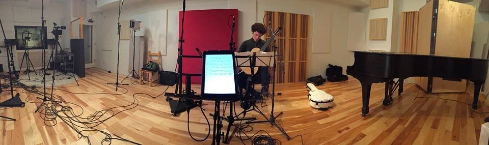 Recording at Skillman Music, 2016