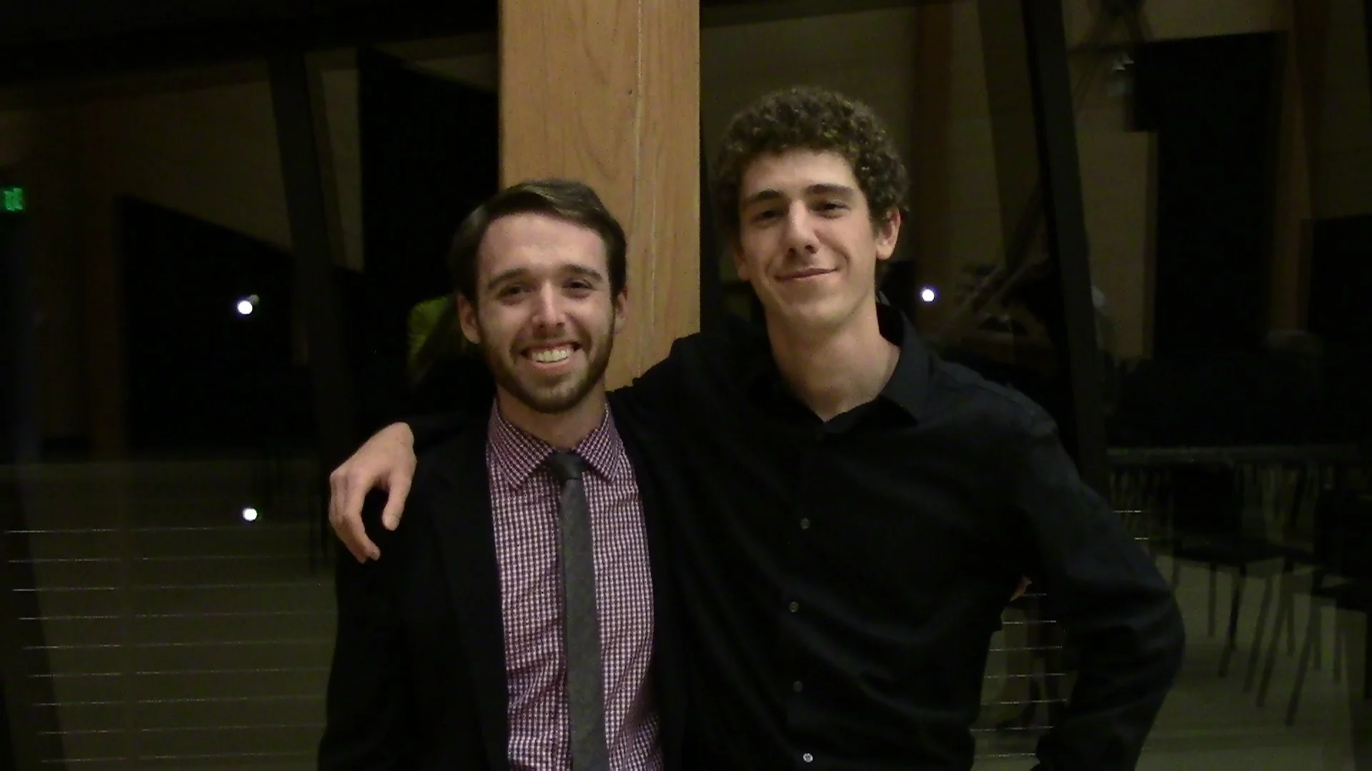 With guitarist Colin Davin, Aspen 2013