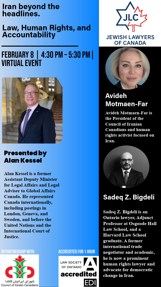 Iran beyond the headlines: Law, Human rights, and Accountability