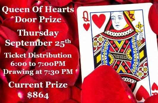 Queen Of Hearts Door Prize