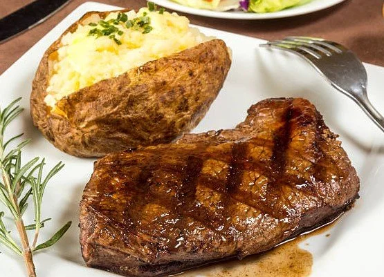 Steak Or Walleye Dinner