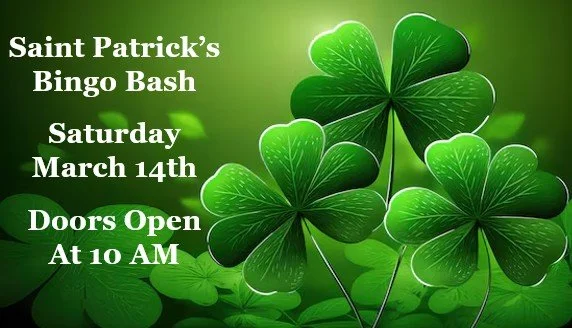 Saint Patrick’s Bingo Bash