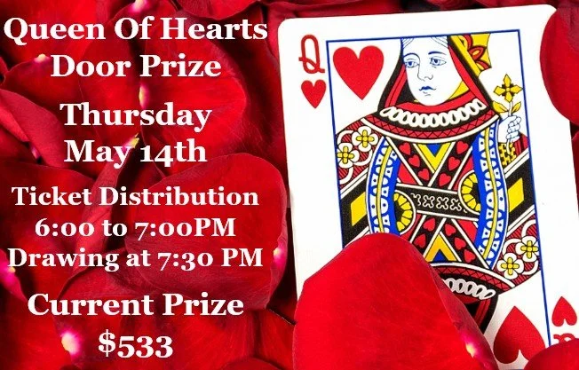 Queen Of Hearts Door Prize