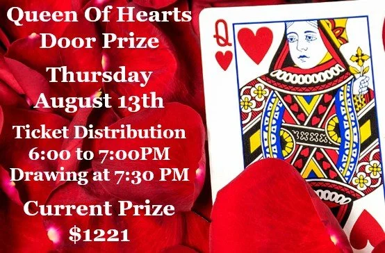 Queen Of Hearts Door Prize