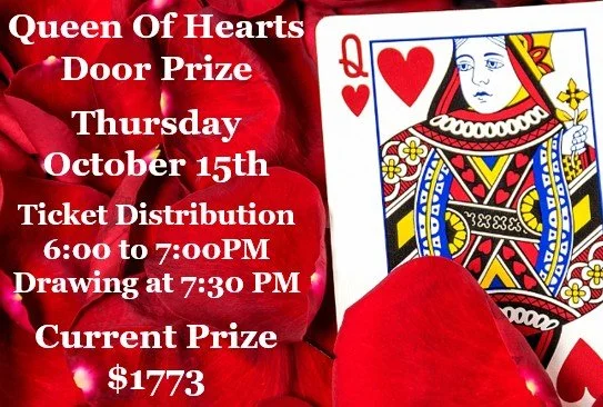 Queen Of Hearts Door Prize