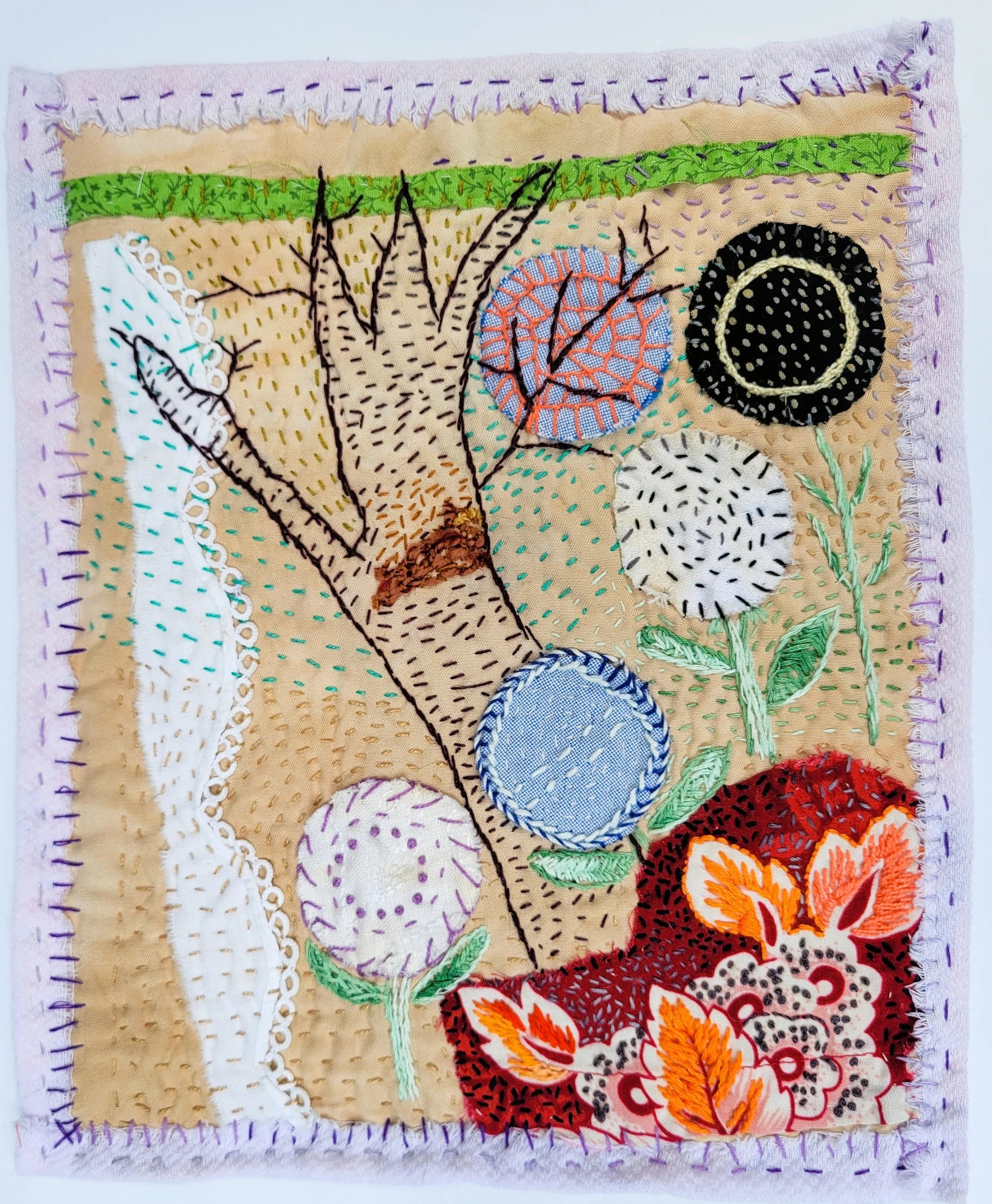 My Inner Self, The Voice of Color (SAQA Regional). Juried. Virtual Exhibition. 